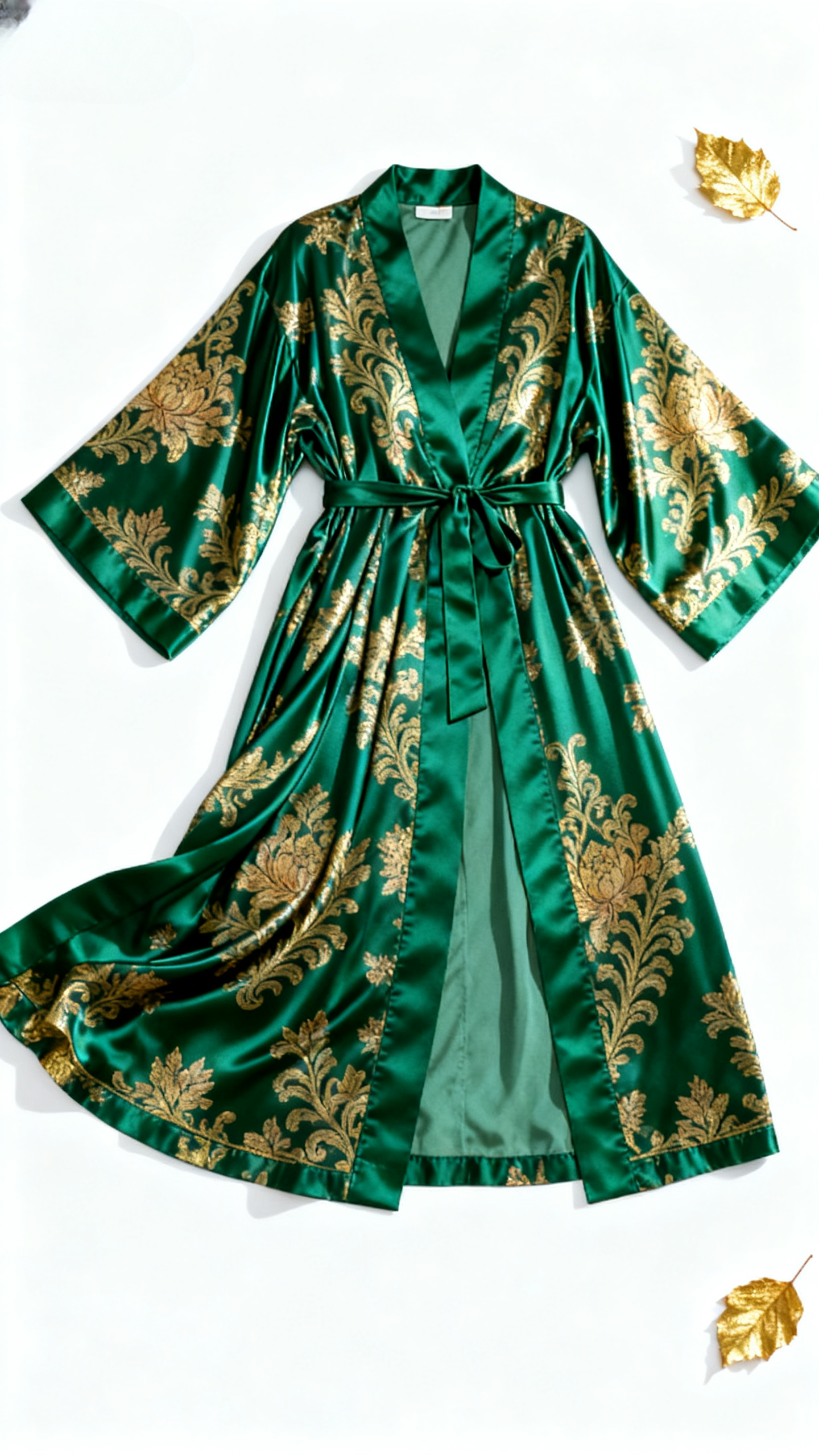 The Forbidden City | Peacock Blue Silk Print Loungewear Set