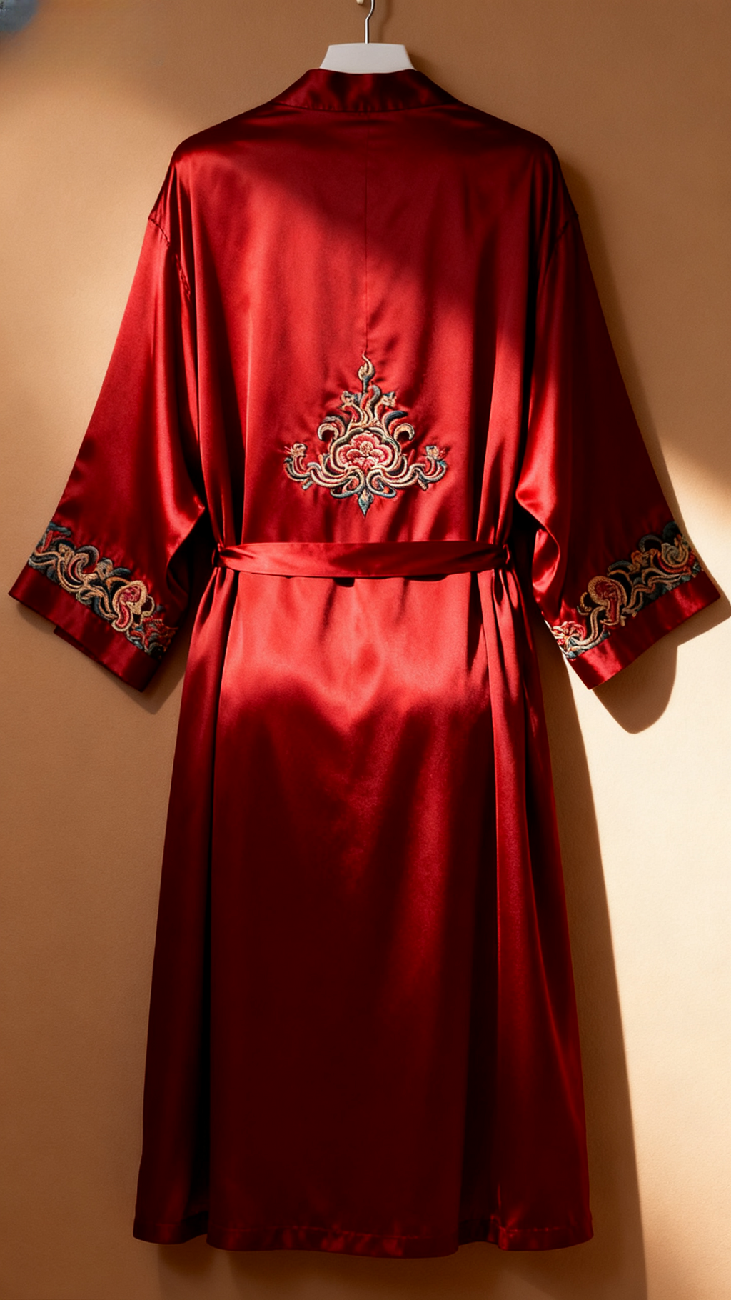 The Forbidden City | Cinnabar Silk Embroidered Artistry Set