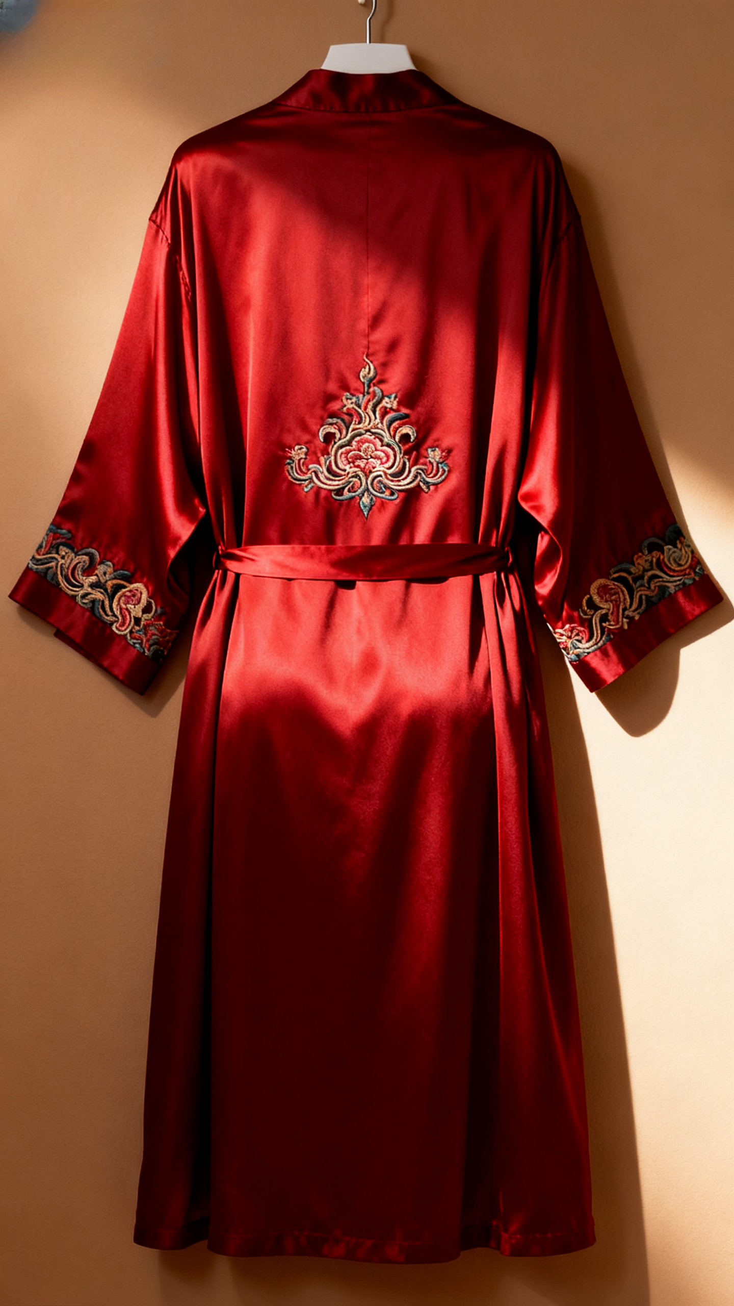 The Forbidden City | Cinnabar Silk Embroidered Artistry Set
