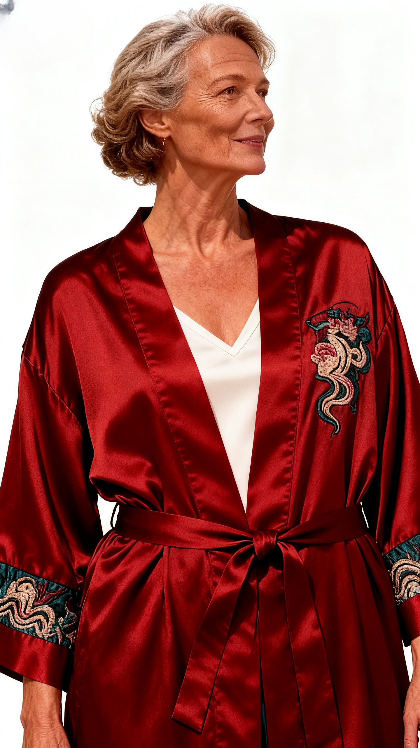 The Forbidden City | Cinnabar Silk Embroidered Artistry Set
