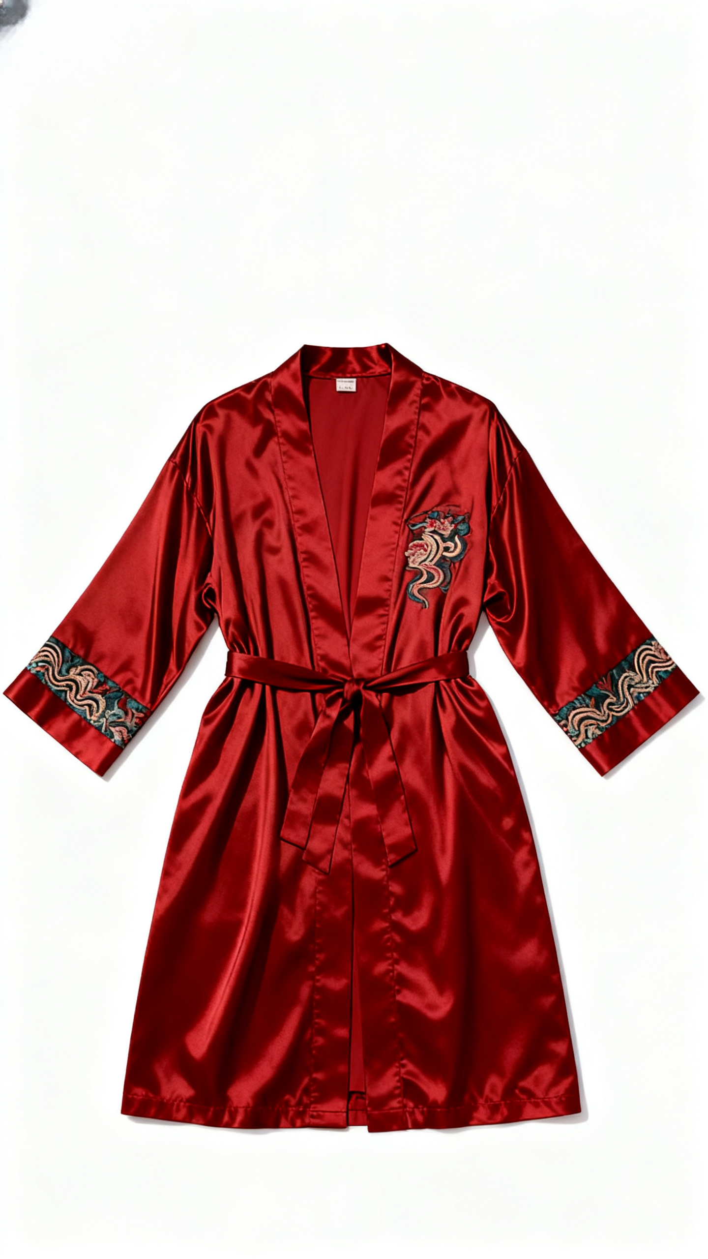 The Forbidden City | Cinnabar Silk Embroidered Artistry Set