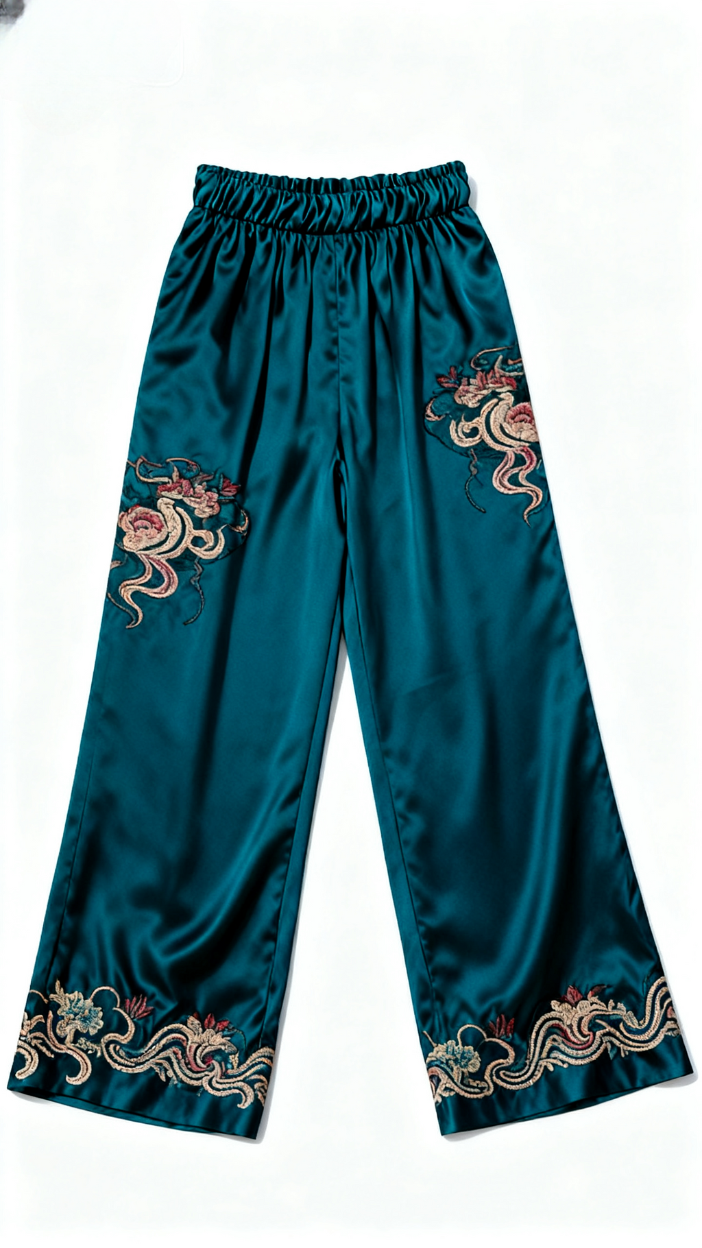 The Forbidden City | Cinnabar Silk Embroidered Artistry Set