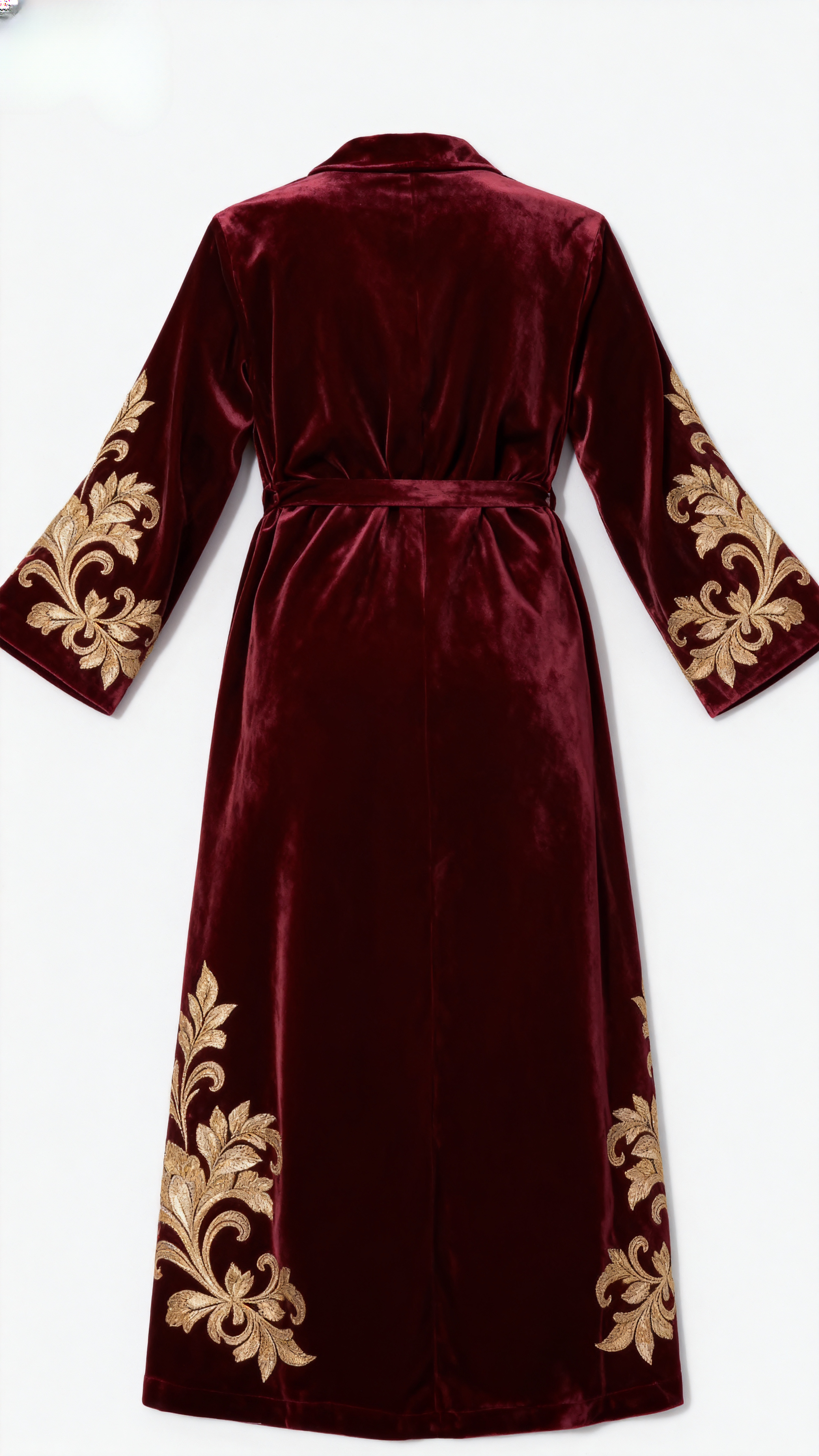 Baroque Nocturne | The Queen's Coronation Silk Velvet Robe